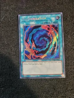 Polymerization LCKC-EN026 Secret Rare Holo Foil Bleed Yugioh Unlimited Mint - Image 1