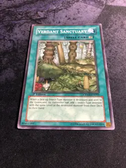 Yu-Gi-Oh! VERDANT SANCTUARY CRMS-EN060 1st Edition Crimson Crisis - Image 1