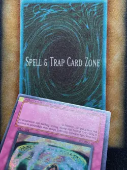 Yugioh Trap Jammer IOC-110 Super Rare 1st Ed LP - Image 3