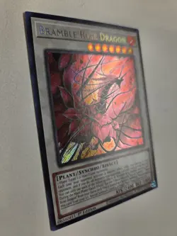 Bramble Rose Dragon DOOD-EN039 Secret Rare Yugioh 1st Edition Mint + BONUS - Image 3