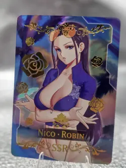 Nicole Robin One Piece Goddess Story Anime Waifu Card Swimsuit Foil Card - Image 1