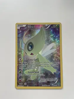 Pokemon TCG Celebi XY111 Holo Promo Card LP - Image 2