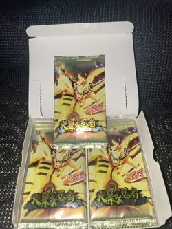 Naruto Shippiden Trading Card Game Booster Pack Holo Foil TCG CCG - Image 1