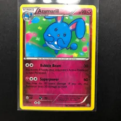 Azumarill [Reverse Holo] 103/160 XY Primal Clash Pokemon Card TCG - Image 4