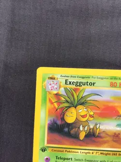 Pokemon Cards: Jungle 1st Edition Uncommon: Exeggutor 35/64 - Image 2