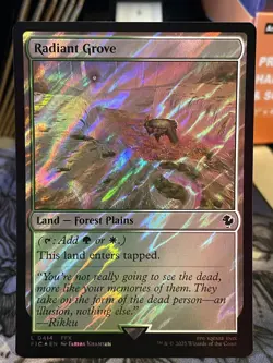 Radiant Grove (Surge Foil) Commander: Final Fantasy NM MTG Magic Card - Image 1
