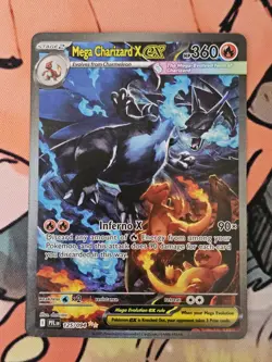 Mega Charizard X ex 125/094 SIR Phantasmal Flames Pokemon Card NM - Image 3