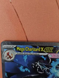 Mega Charizard X ex 125/094 SIR Phantasmal Flames Pokemon Card NM - Image 4
