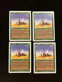 Crumble x4 [Revised Edition] Magic MTG Cards NM/LP - Image 1