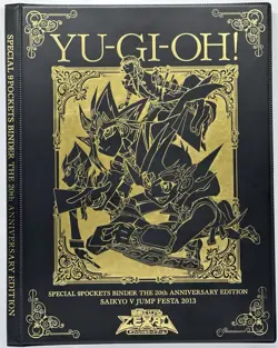 YuGiOh 9 Pockets Binder Anniversary V Jump Card Festa Festival 2013 JP - Image 1