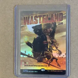 Wasteland ?? Borderless FOIL ?? Encyclopedia Countdown Secret Lair - Image 1