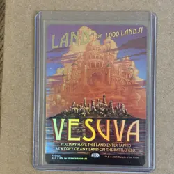 Vesuva ?? Borderless FOIL ?? Encyclopedia Countdown Secret Lair - Image 1