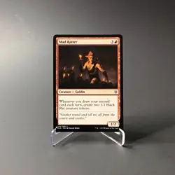 Magic: The Gathering Mad Ratter MTG Throne of Eldraine 2019 LP - Image 1