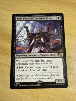 Vito, Thorn of the Dusk Rose - Anime Art, Jumpstart 2025, Magic MTG NM - Image 1