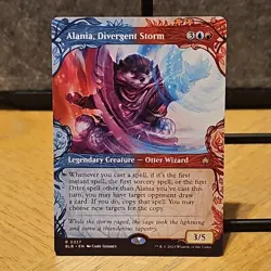 MTG Alania, Divergent Storm Bloomburrow Showcase Rare #327 NM Fresh Pull No Play - Image 1