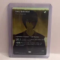 Zuko Redeemed - N/M Borderless Avatar The Last Airbender Magic The Gathering MTG - Image 1