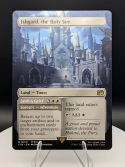 Ishgard, the Holy See (Borderless) Regular: Final Fantasy MTG (NM) - Image 1