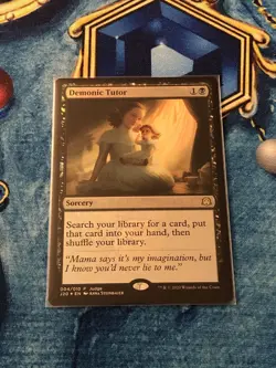 Demonic Tutor Judge Foil Mtg - Image 1