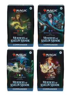 Magic MTG Murders at Karlov Manor Set of 4 Commander Decks SEALED! - Image 1