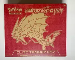 2016 POKEMON TCG XY BREAKPOINT ETB ELITE TRAINER BOX FACTORY SEALED - Image 1
