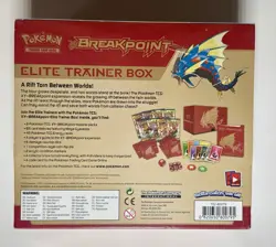 2016 POKEMON TCG XY BREAKPOINT ETB ELITE TRAINER BOX FACTORY SEALED - Image 2