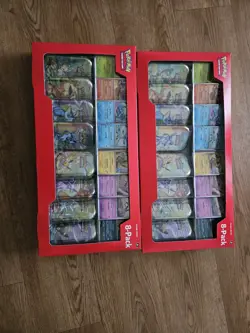 Pokemon TCG: Prismatic Evolutions Costco Mini Tins 8 Pack - New & Sealed - Image 1