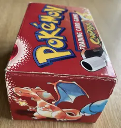 Vintage Pokemon WOC08321 Trading Card Game Empty Card box 1999 WOTC - Image 4
