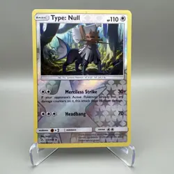 Type: Null 115/156 Reverse Holo Rare - Ultra Prism 2018 Pokemon TCG S&M - Image 1
