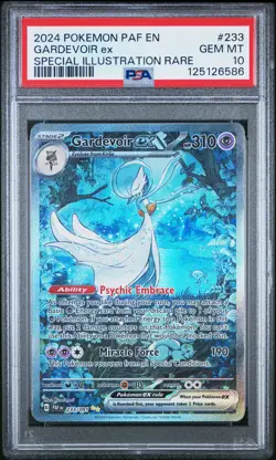2024 POKEMON PAF EN-PALDEAN FATES SPECIAL ILLUSTRATION RARE GARDEVOIR EX PSA 10 - Image 1