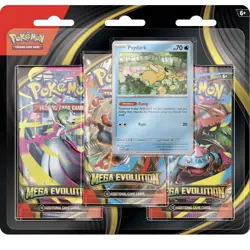 Pokemon TCG Mega Evolution Triple Pack Blister (Pysduck/Golduck) - New & Sealed - Image 4
