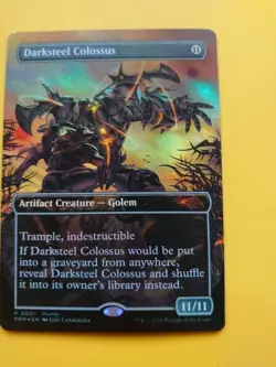 Darksteel Colossus. Promo. P0001 PRM Golem MYthic foil Magic the Gathering Card. - Image 2