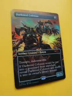Darksteel Colossus. Promo. P0001 PRM Golem MYthic foil Magic the Gathering Card. - Image 3