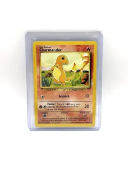 1999 Pokemon TCG Charmander Base Set 46/102 Shadowless Rare - Vintage Wotc LP - Image 1