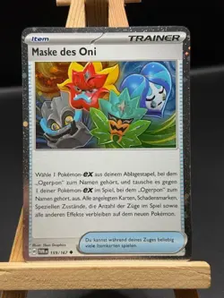 Ogre's Mask Cosmos Holo #159/167 Pokemon Mint 2025 - Image 1
