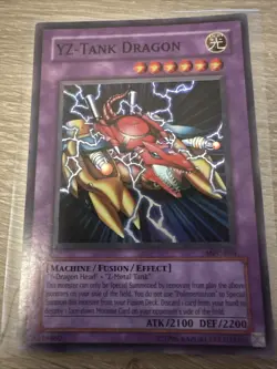 Yu-Gi-Oh! YZ-Tank Dragon MFC-054 Unlimited Super Rare LP - Image 1