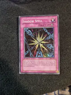 SKE-041 Yu-Gi-Oh Shadow Spell Super Rare 1st Edition - Image 1