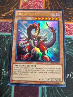 Yu-Gi-Oh! Odd-Eyes Dragon YS14-ENA01 Ultra Rare 1st Edition Near Mint - Image 1