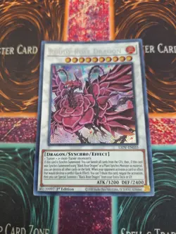 Yu-Gi-Oh! Ruddy Rose Dragon LIOV-EN035 Secret Rare 1st Edition Near Mint - Image 1