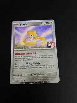 Jirachi 126 Cosmos Holo Play Prize Pack Series Promo Pokemon Card Trading TCG - Image 2