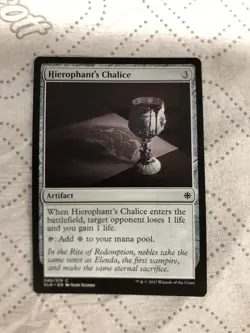 MTG Hierophant's Chalice Ixalan (XLN) Common Magic The Gathering Card #240/279 - Image 1