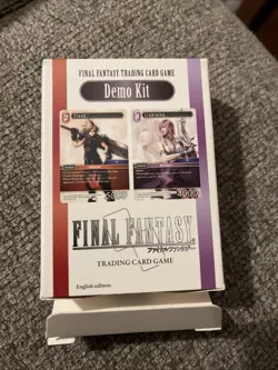 Final Fantasy DEMO KIT Trading Card Game NEW Never Used Sealed Cards English Ver - Image 1