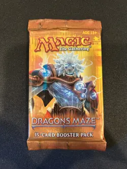 Magic The Gathering - Dragon's Maze 15 card Booster Pack New Sealed WOTC - Image 1