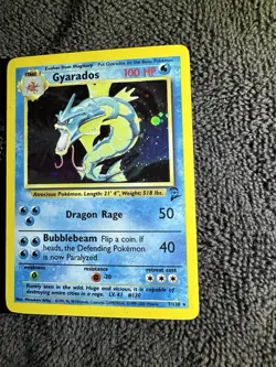 POKEMON Card Gyarados Base Set 2 7/130 Holo Unlimited Rare LP Vintage TCG - Image 3