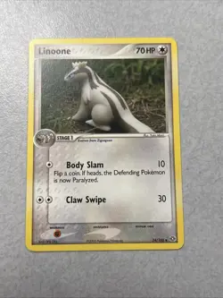 Pokemon TCG Linoone EX Emerald Card 34/106 Regular - Image 1