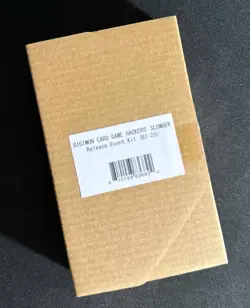 Digimon Card Game Hacker's Slumber Release Event Kit English Sealed - Image 1