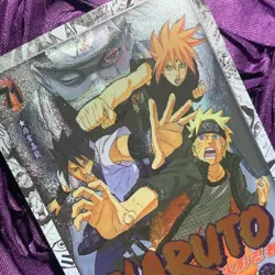 Sakura + Sasuke + NARUTO Silver Anime GODDESS WAIFU Girl ACG Holo Card 71 - Image 5