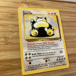 Pokemon Card Snorlax 30/130 Base Set 2 Non-Holo Rare LP/MP - Image 3