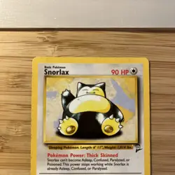 Pokemon Card Snorlax 30/130 Base Set 2 Non-Holo Rare LP/MP - Image 4