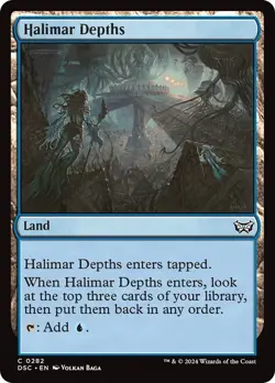 Halimar Depths [Duskmourn] MTG - Image 1