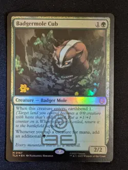 Badgermole Cub Prerelease Foil - Image 1